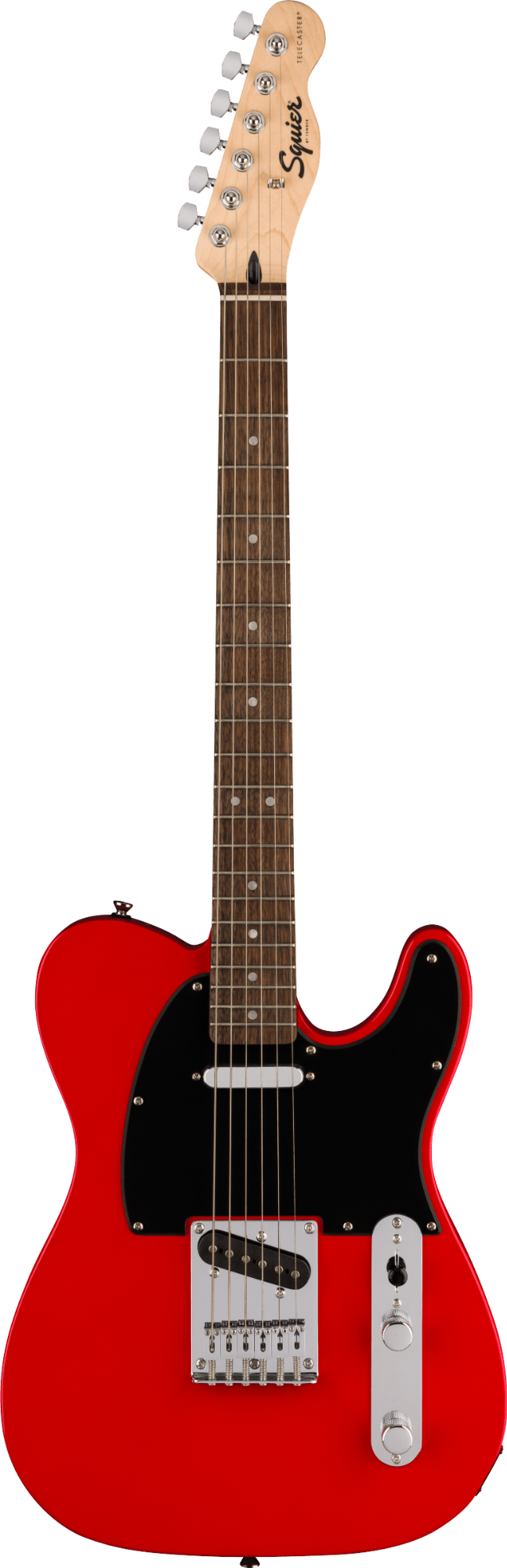 Squier Sonic Telecaster - Laurel Fingerboard - Black Pickguard - Torino Red