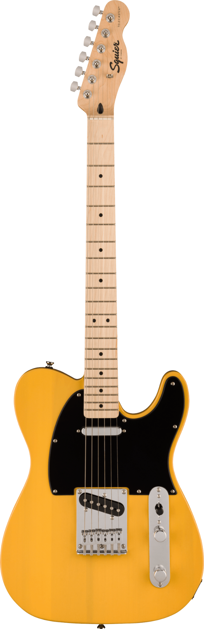 Squier Sonic Telecaster - Maple Fingerboard - Black Pickguard - Butterscotch Blonde