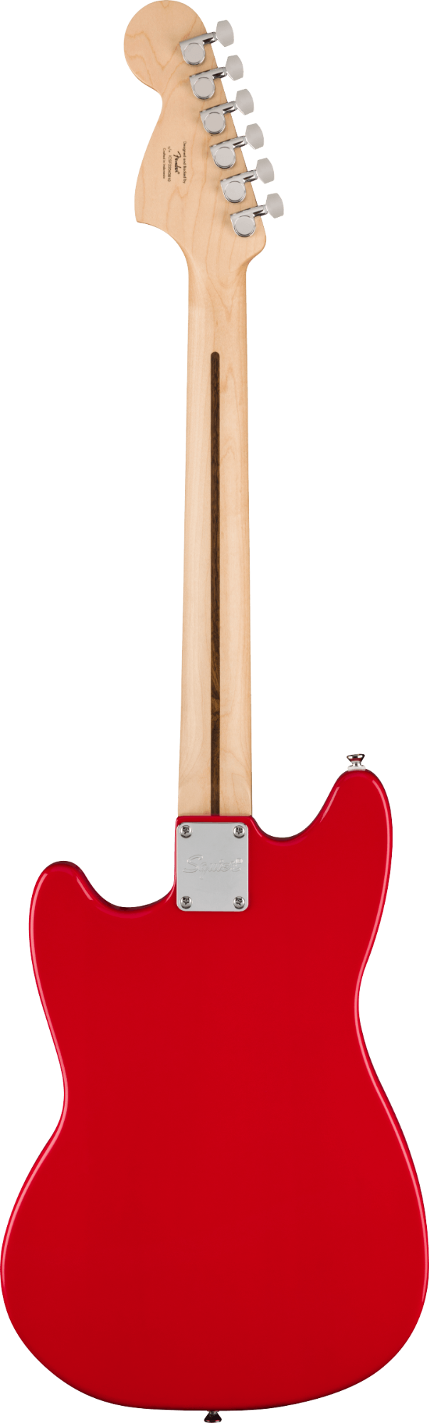 Squier Sonic Mustang - Maple Fingerboard - White Pickguard - Torino Red
