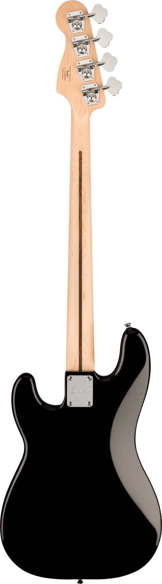 Squier Sonic Precision Bass - Laurel Fingerboard - White Pickguard - Black