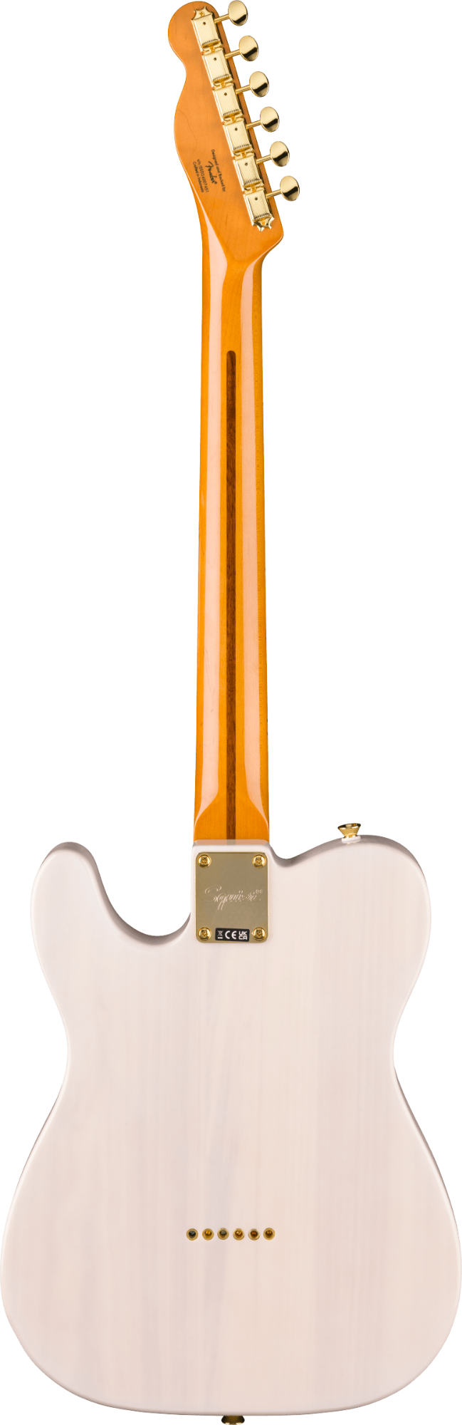 Squier FSR Classic Vibe '50s Telecaster - Maple Fingerboard - Parchment Pickguard - Gold Hardware - White Blonde