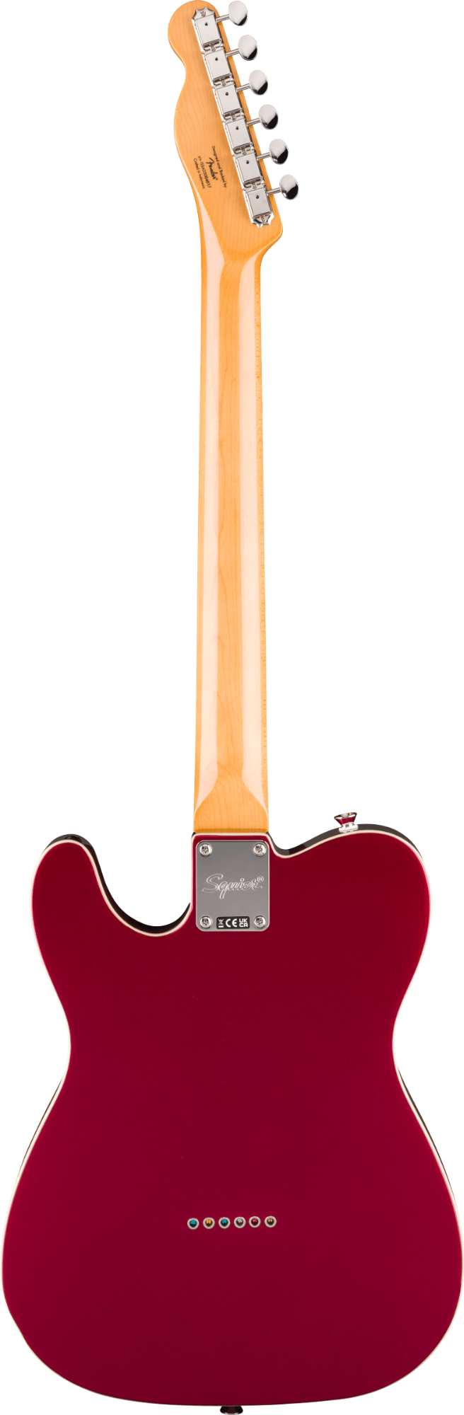 Squier Classic Vibe Custom Esquire - Laurel Fingerboard - Parchment Pickguard - Candy Apple Red