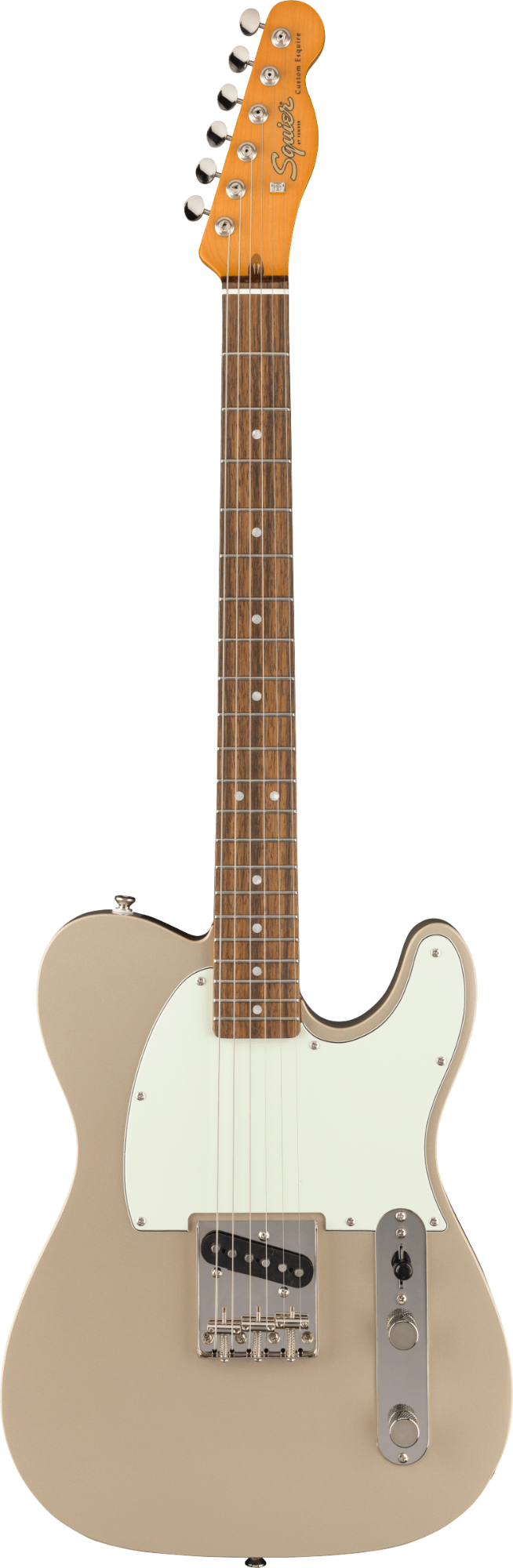 Squier FSR Classic Vibe '60s Custom Esquire - Laurel Fingerboard - Mint Pickguard - Shoreline Gold