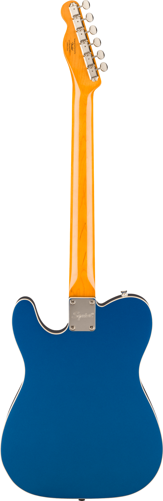 Squier Classic Vibe Custom Telecaster SH with Bigsby - Parchment Pickguard - Lake Placid Blue
