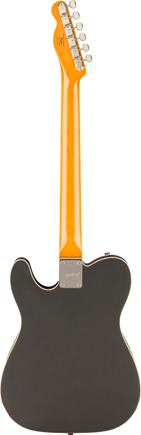 Squier FSR Classic Vibe 60s Custom Telecaster SH w/Bigsby - Laurel Fingerboard - Mint Pickguard - Matching Headstock - Charcoal Frost Metallic
