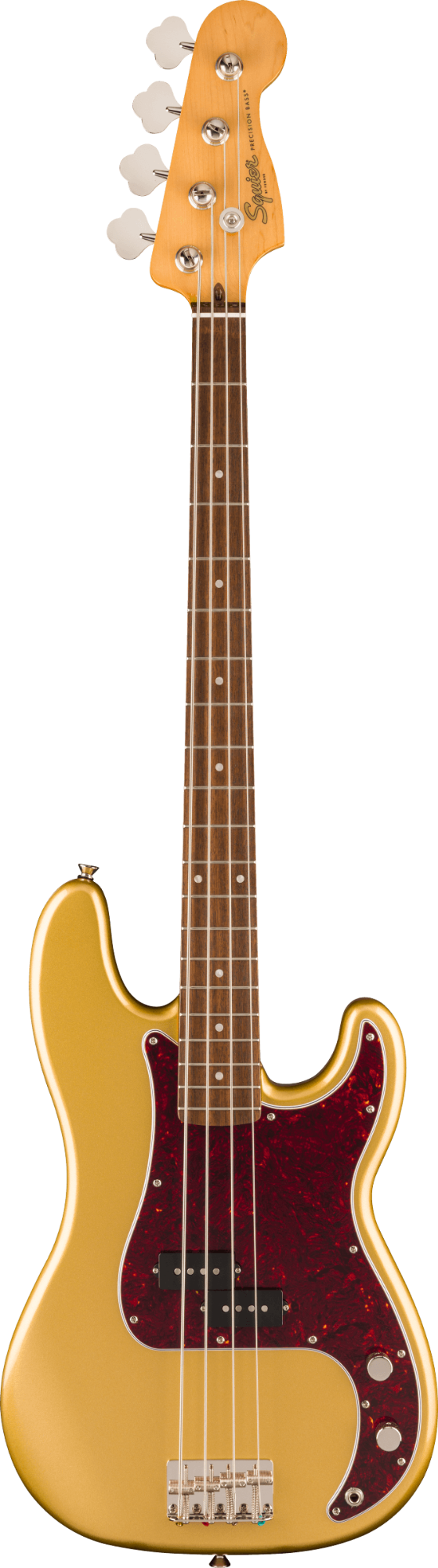 Squier FSR Classic Vibe 60s Precision Bass - Laurel Fingerboard - Tortoishell Pickguard - Aztec Gold