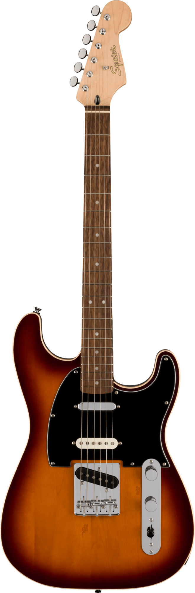 Squier Paranormal Custom Nashville Stratocaster - Chocolate 2-Colour Sunburst