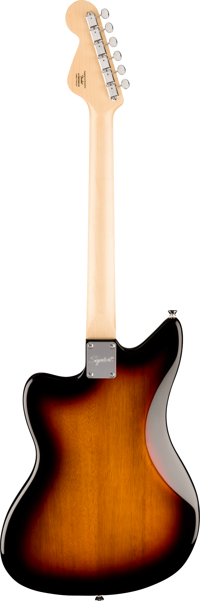 Squier Paranormal Electric VI - Laurel Fingerboard - Parchment Pickguard - 3-Color Sunburst