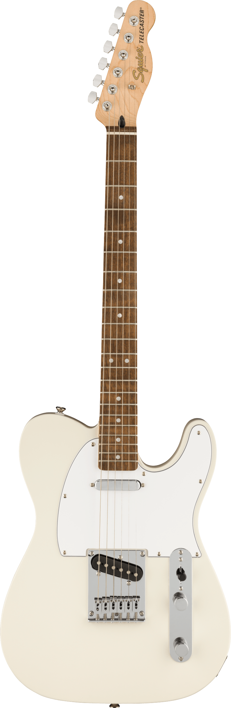 Squier Affinity Series Telecaster - White Pickguard / Olympic White
