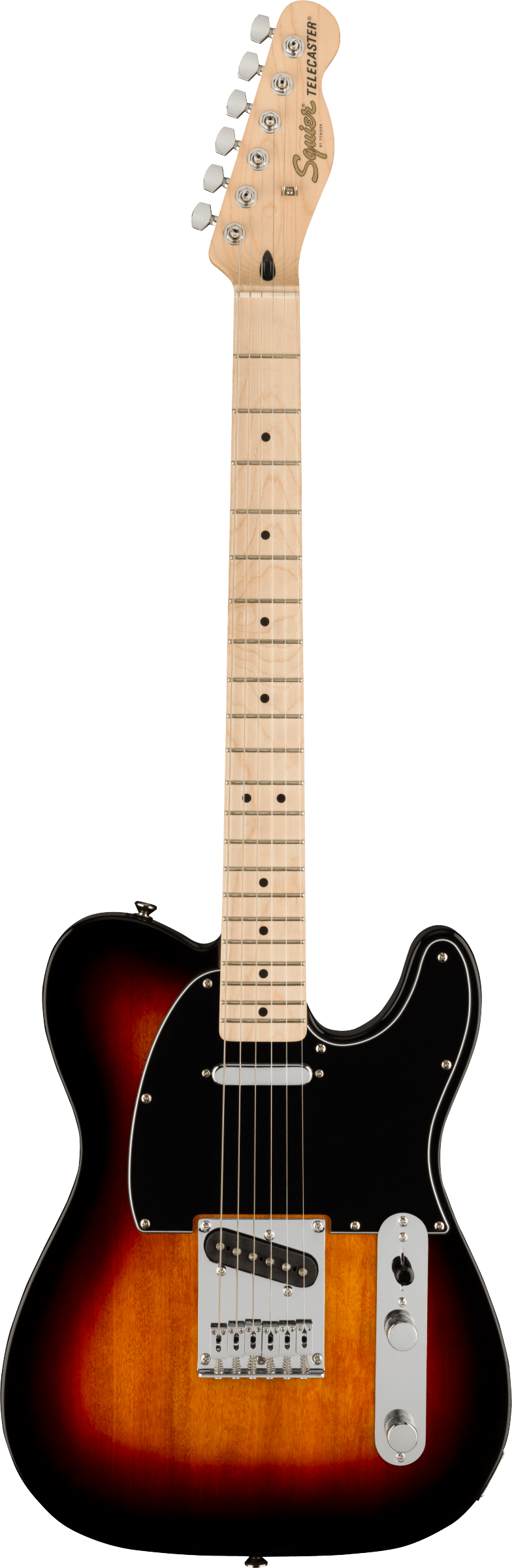 Squier Affinity Series Telecaster - Black Pickguard / 3-Colour Sunburst