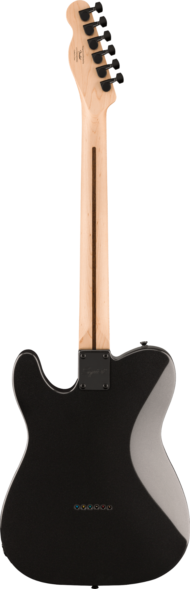 Squier FSR Affinity Series Telecaster Deluxe - Laurel Fingerboard - Black Pickguard - Black Hardware - Matching Headstock - Metallic Black