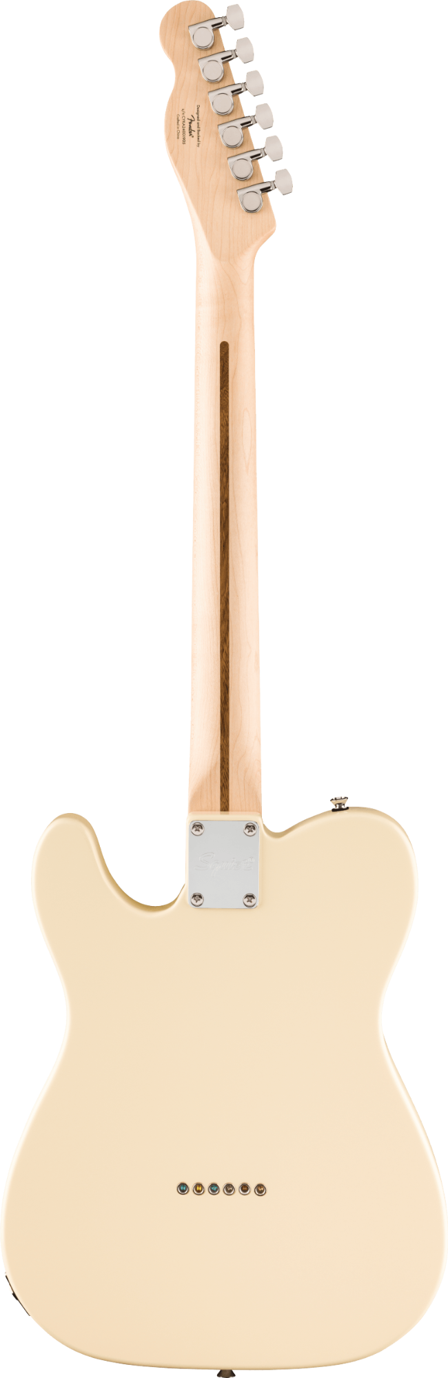 Squier Affinity Series Telecaster Thinline - Laurel Fingerboard - Olympic White