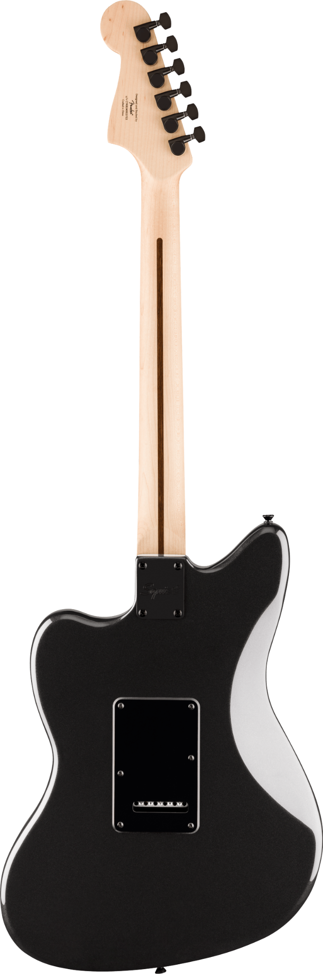 Squier FSR Affinity Series Jazzmaster - Laurel Fingerboard - Black Pickguard - Black Hardware - Matching Headstock - Metallic Black