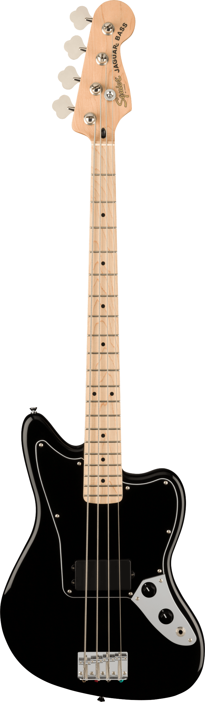 Squier Affinity Series Jaguar Bass H - Black Pickguard / Black