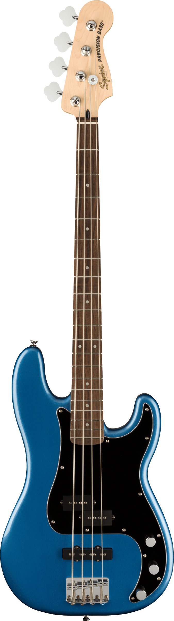 Squier Affinity Series Precision Bass PJ - Black Pickguard / Lake Placid Blue