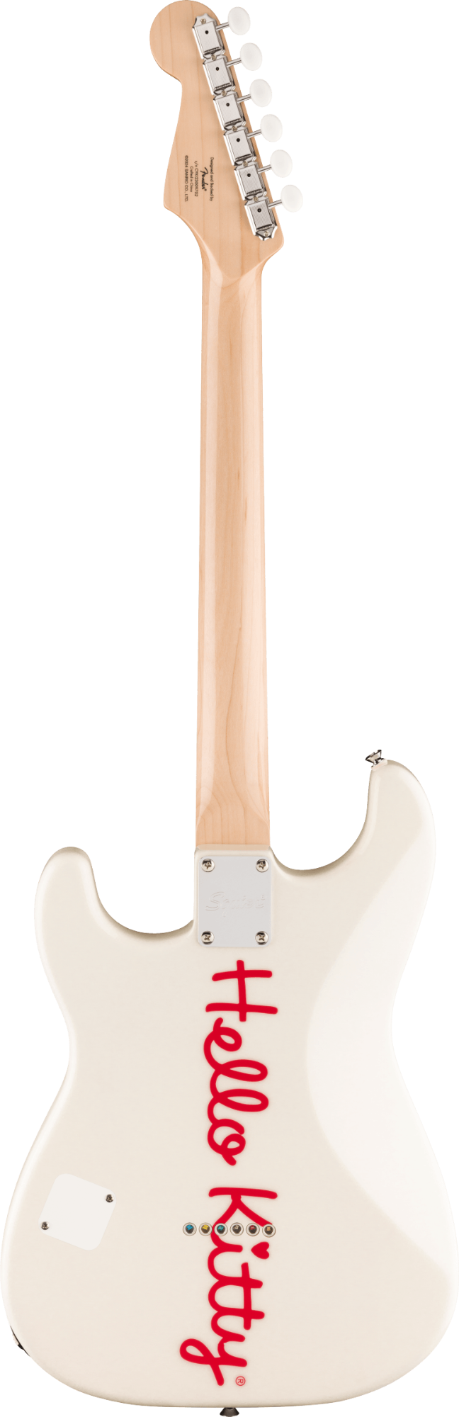 Squier Fender x Hello Kitty Stratocaster - White - Limited Edition