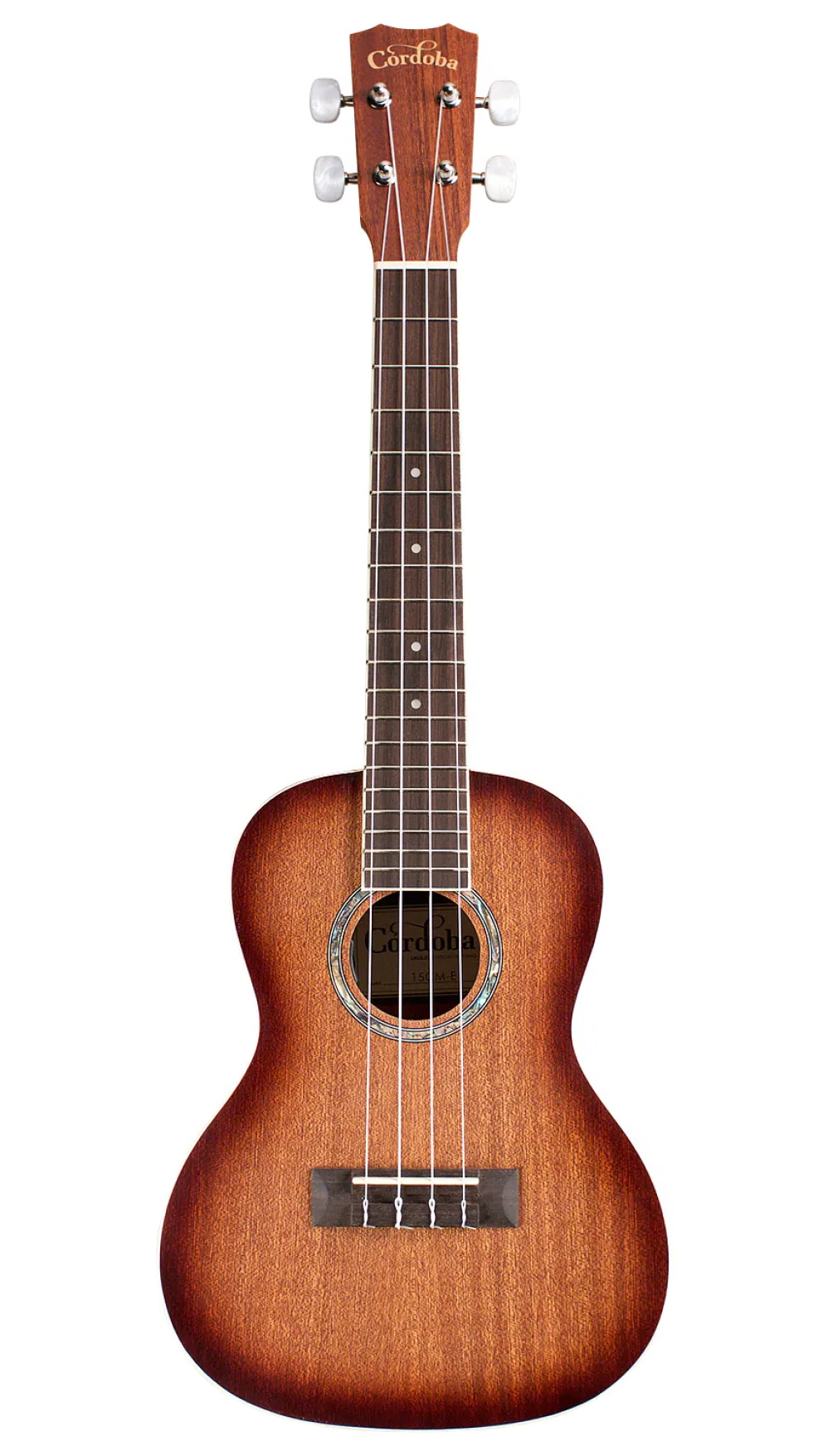 Cordoba 15CM-E Concert Ukulele - Edge Burst