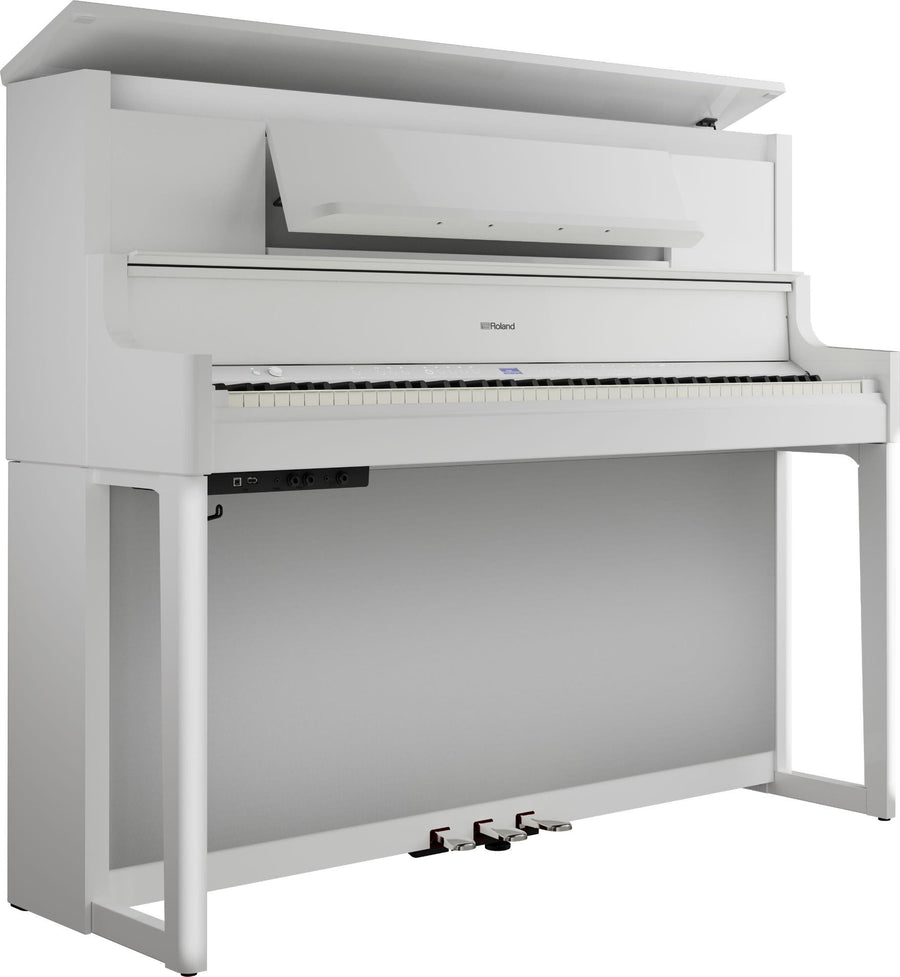 Roland LX9PW Digital Home Piano w/Bench - Polished White