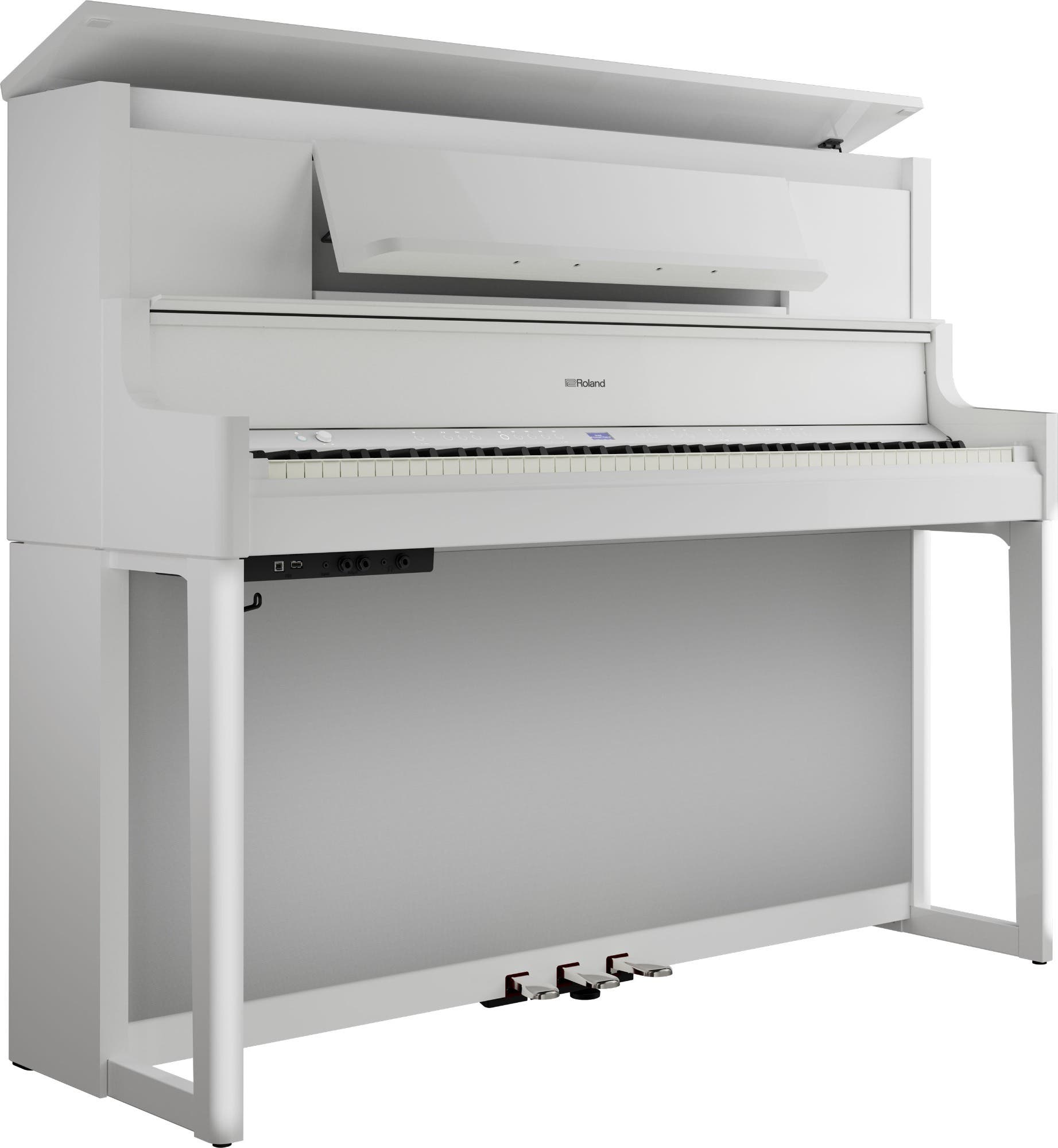Roland LX9PW Digital Home Piano w/Bench - Polished White