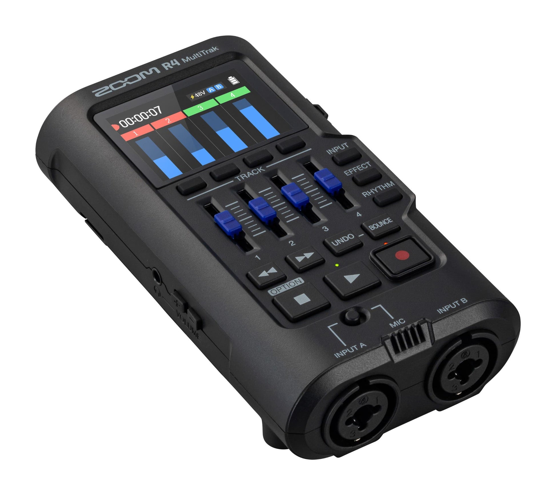 Zoom R4 MultiTrak 32-bit Float Handheld 4-Track Recorder