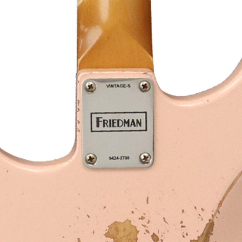 Friedman Vintage S - Maple Neck - Shell Pink Nitro Medium Aged Relic