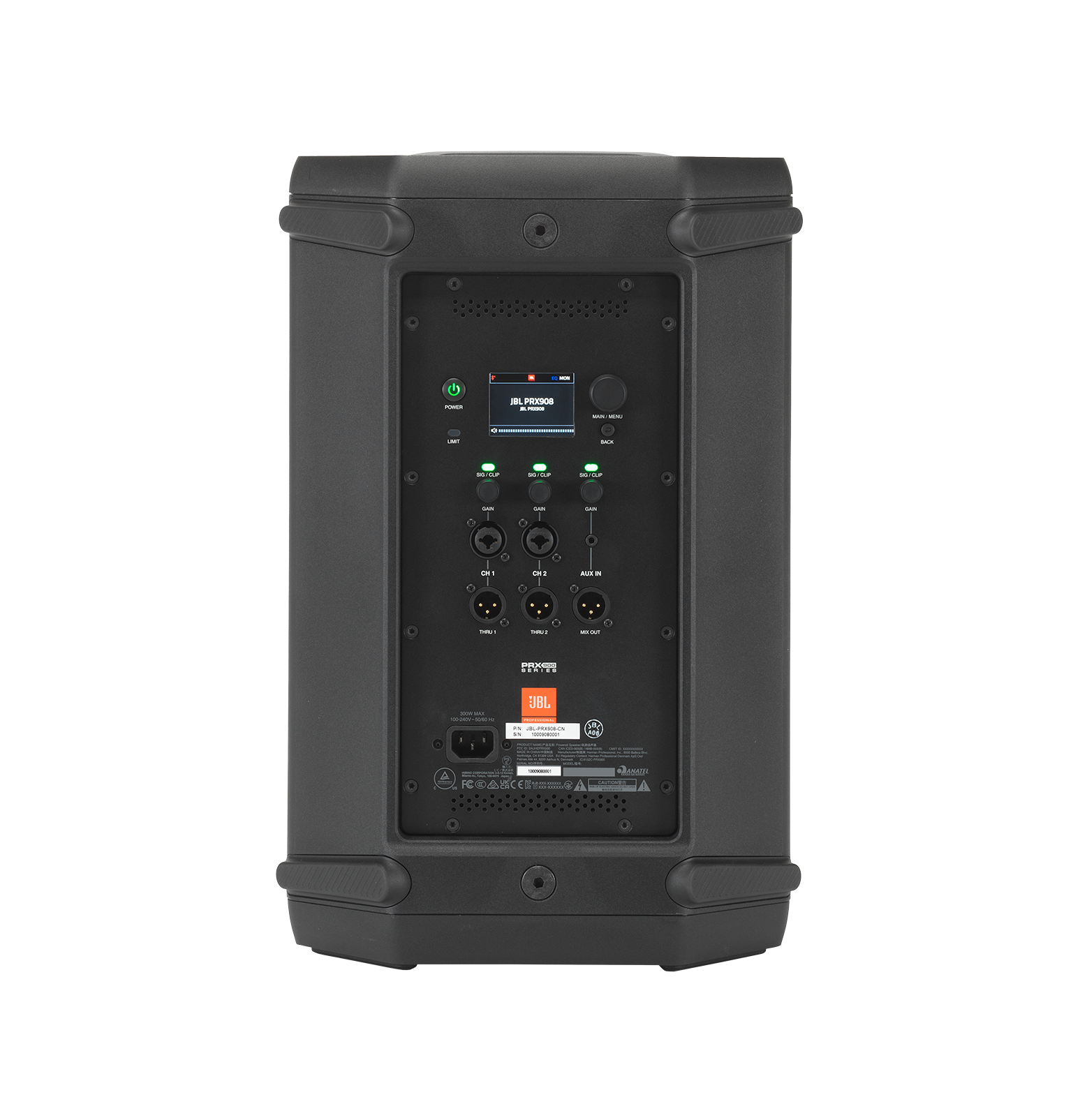 JBL PRX 908 2000W 8" Powered Speaker w/DSP + BT Control