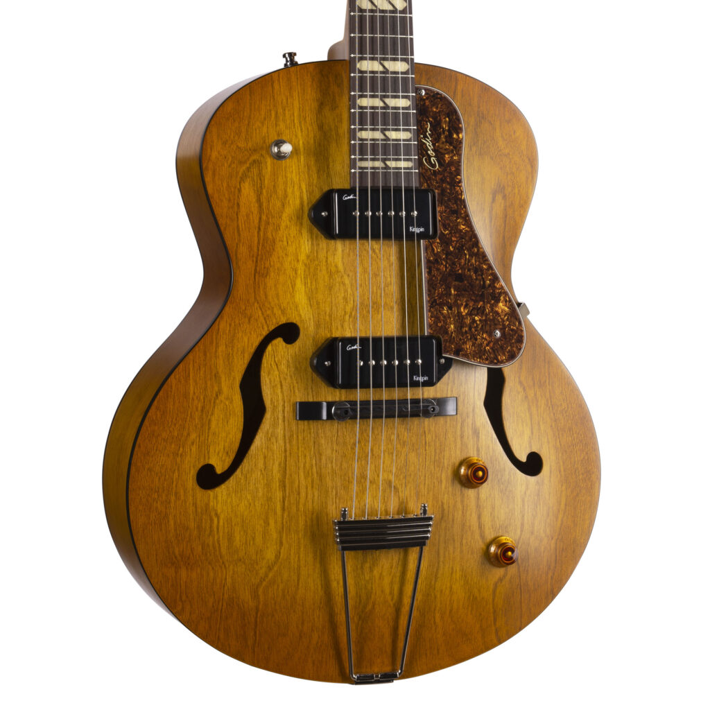 Godin 5th Avenue Jumbo P90 - Harvest Gold