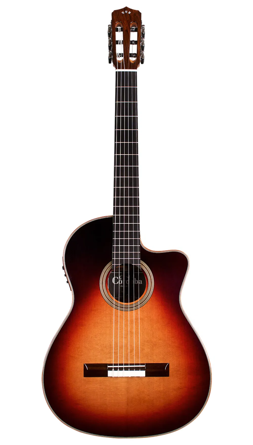 Cordoba FUSION ORCHESTRA CE CD Classical Guitar w/Bag - Teardrop Burst