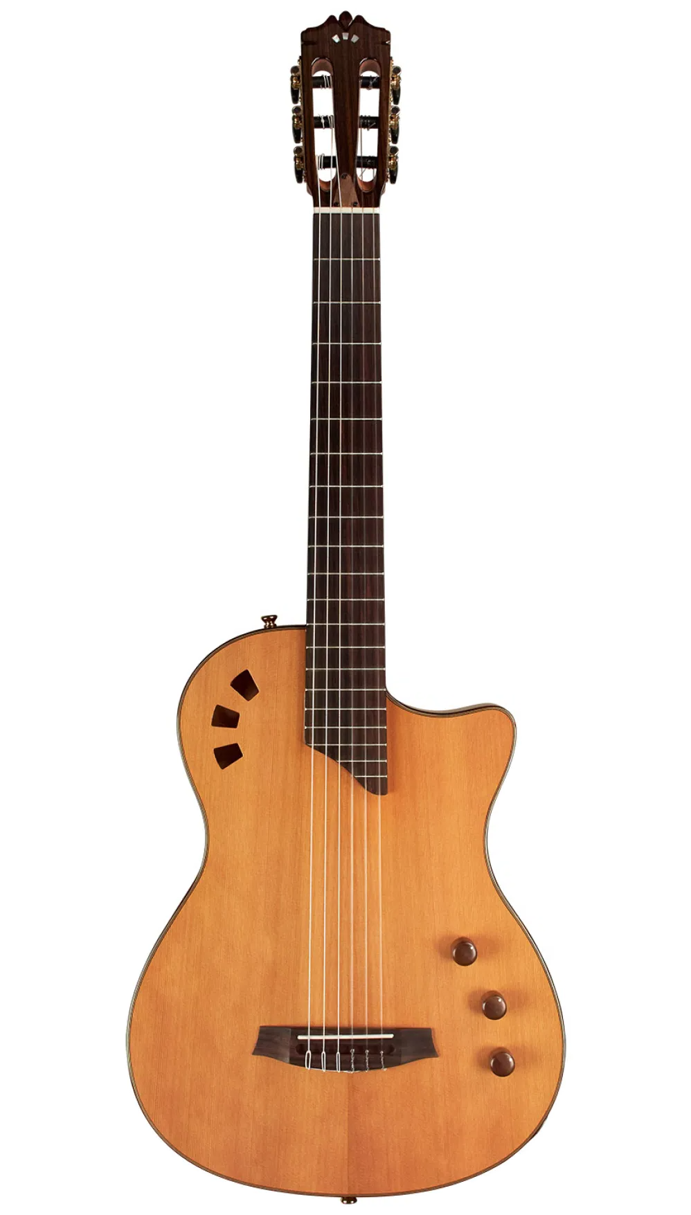 Cordoba STAGE Thinline Electric Classical w/Bag - Traditional Cedar