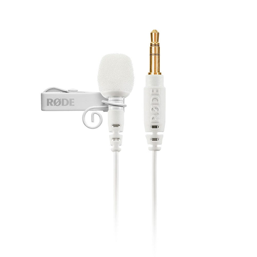 RODE Lavalier GO Professional-grade Lapel Microphone - White