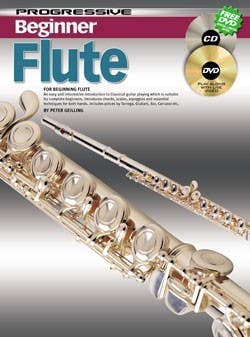 Progressive Beginner Flute Bk/Cd/Dvd