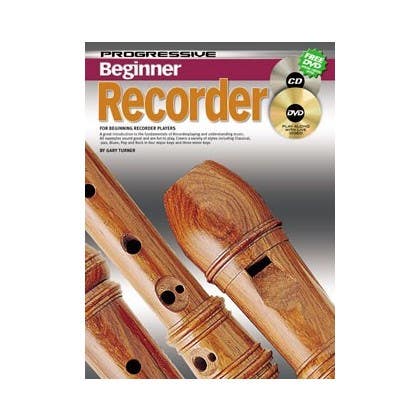Progressive Recorder Beginner Bk/Cd/Dvd 69128