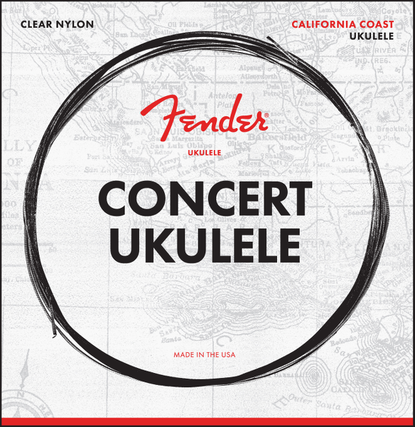 Fender California Coast Ukulele Concert String Set