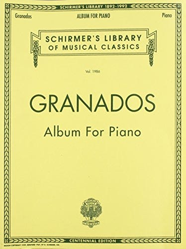 Granados - Album For Piano
