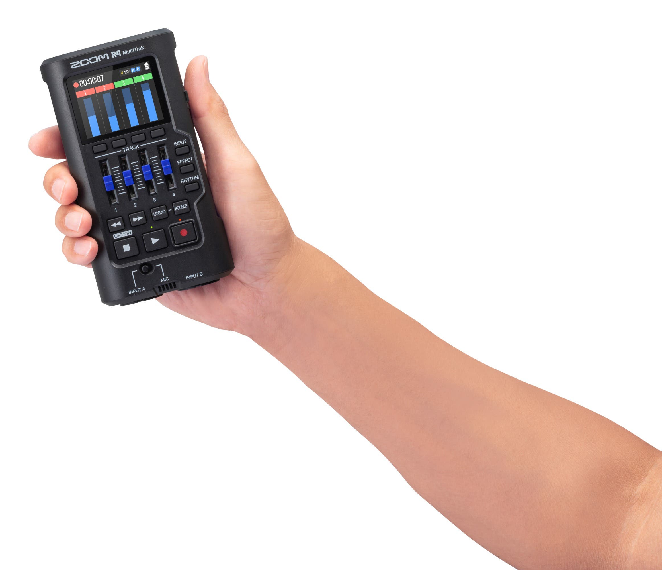 Zoom R4 MultiTrak 32-bit Float Handheld 4-Track Recorder | Better