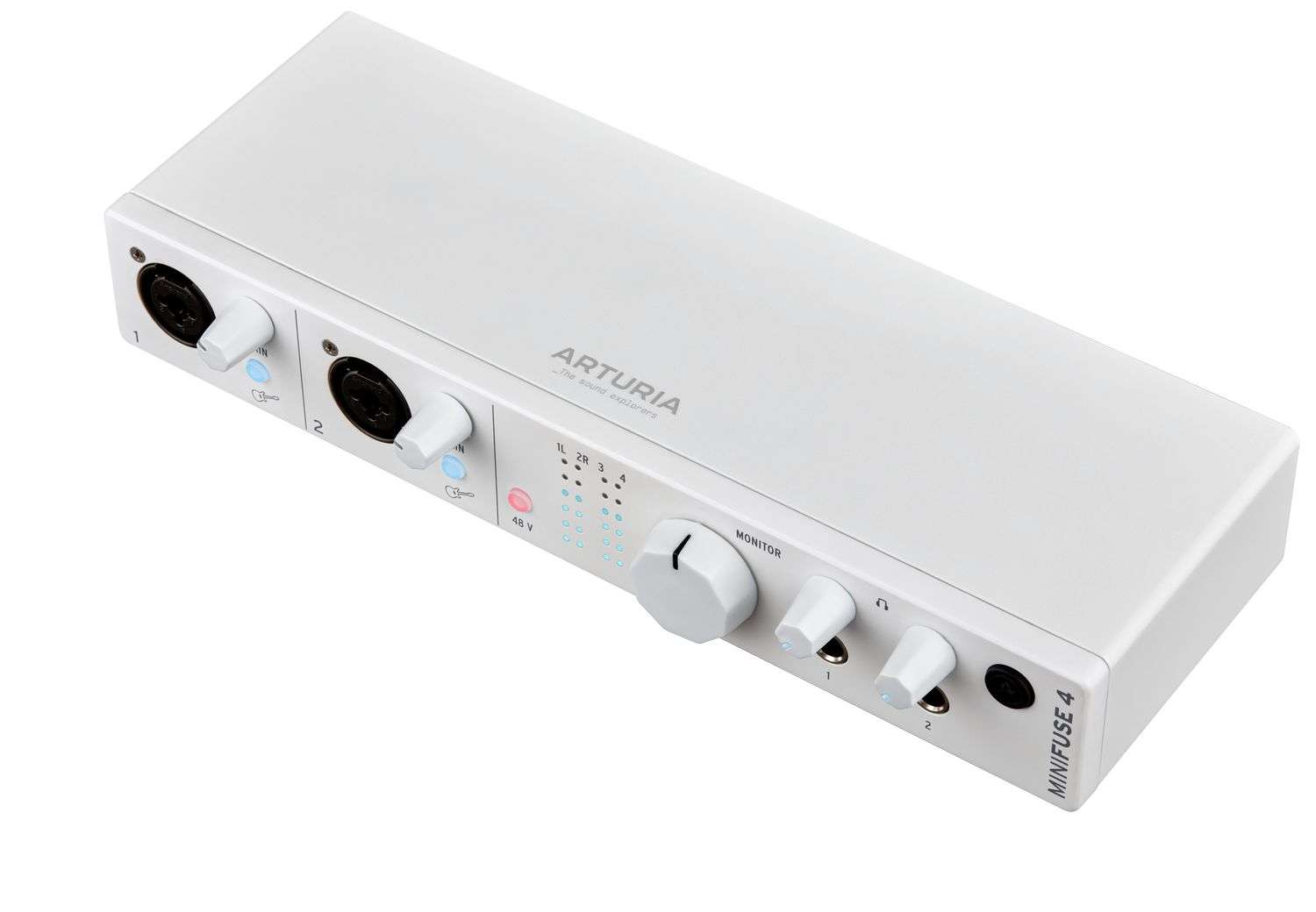 Arturia MiniFuse4 4x4 USB 2.0 Audio Interface - White