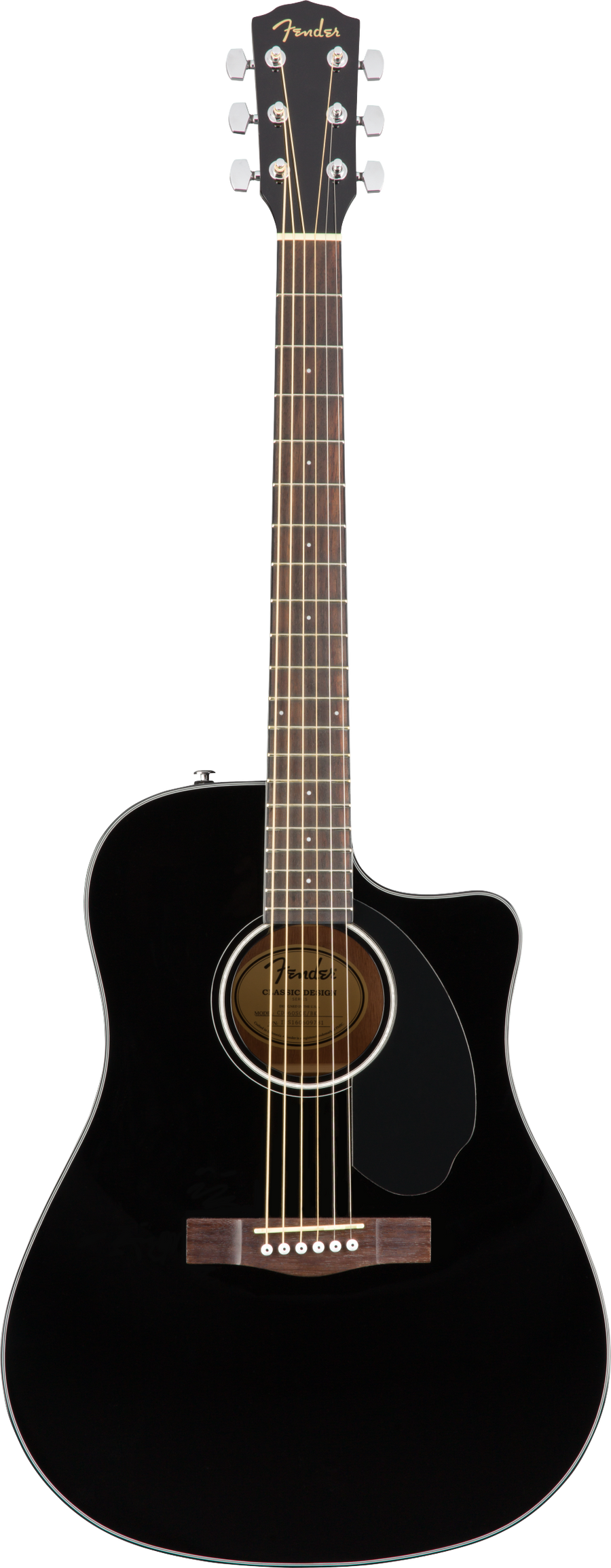 Fender CD-60SCE Acoustic Electric Guitar - Black