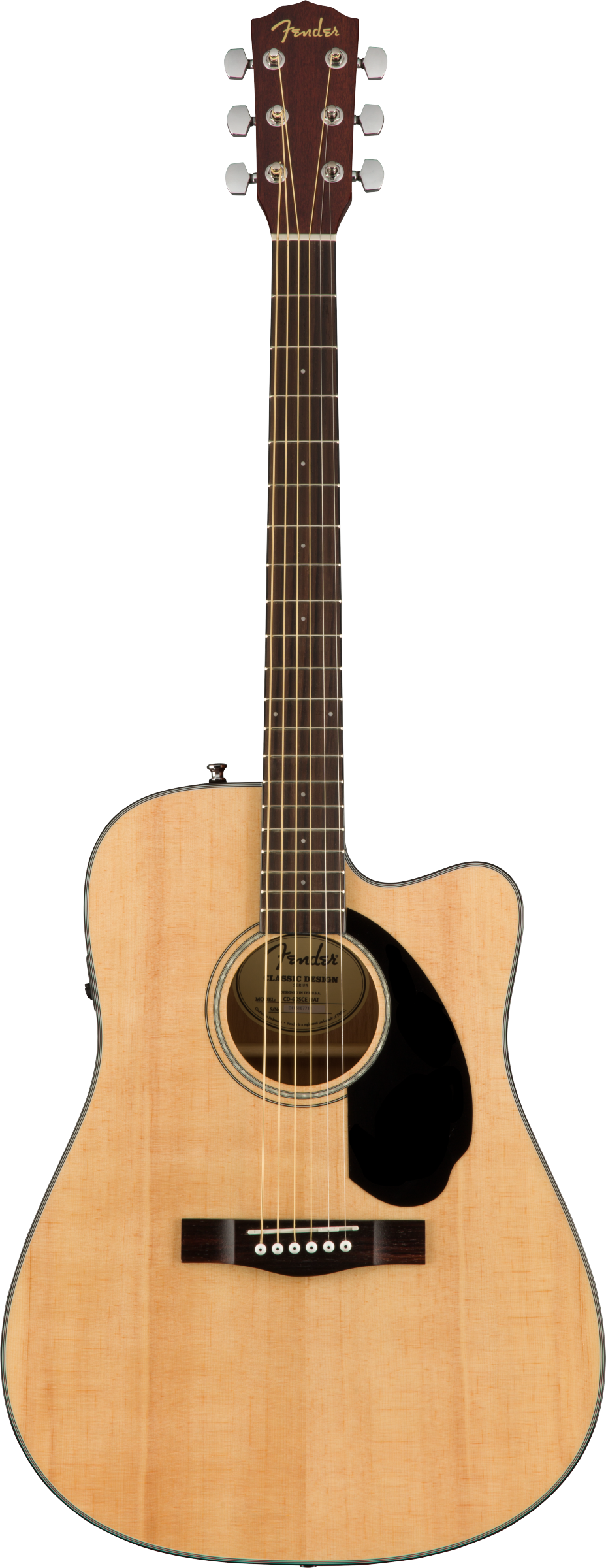 Fender CD-60SCE Dreadnought - Natural