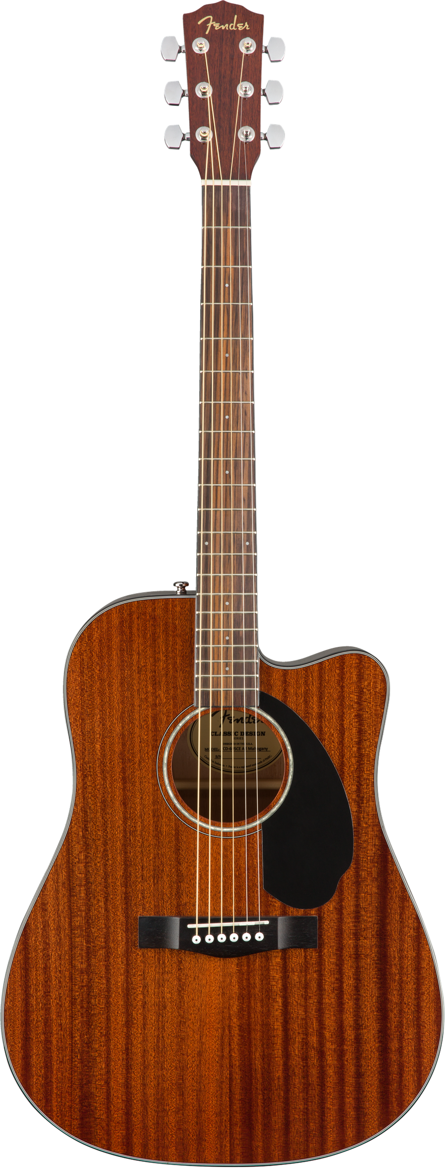 Fender CD-60SCE Mahogany Acoustic Electric Guitar