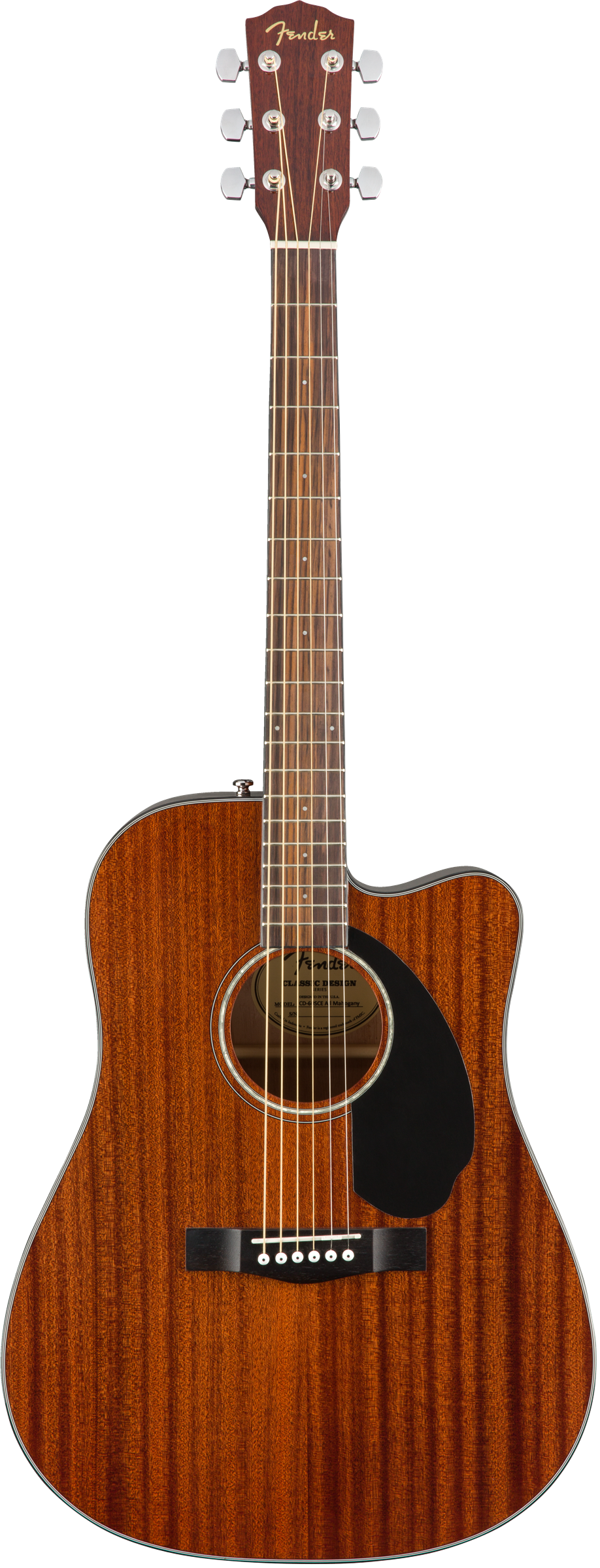 Fender CD-60SCE Mahogany Acoustic Electric Guitar