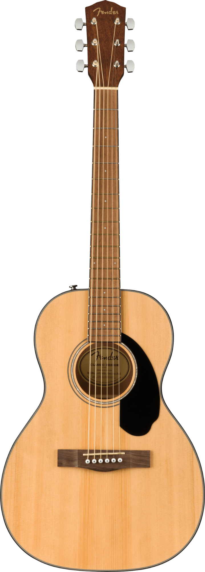 Fender CP-60S Parlor Acoustic Guitar - Natural