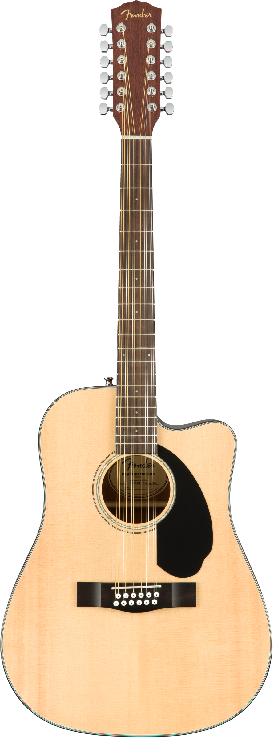 Fender CD-60SCE 12-string Acoustic Electric Guitar - Natural