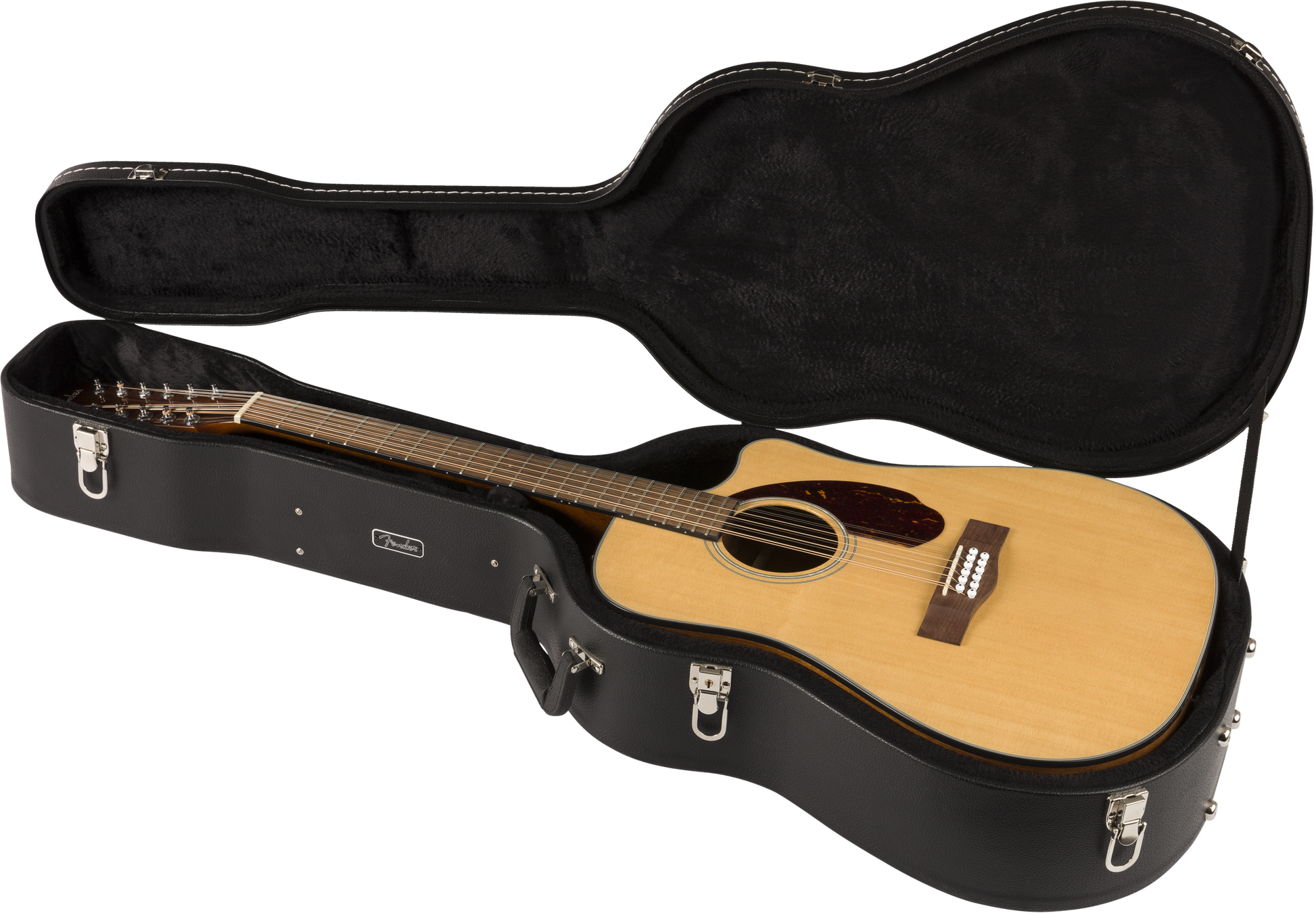 Fender CD-140SCE 12-String Acoustic Guitar w/Case - Natural