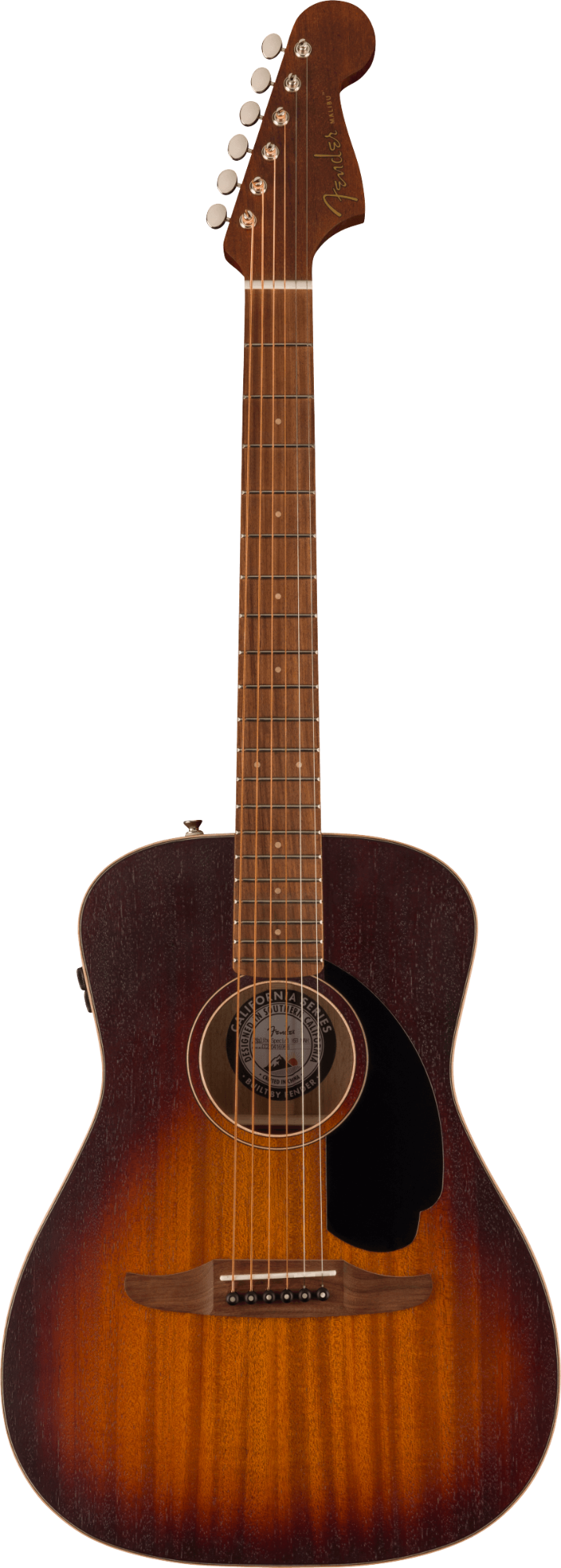 Fender Malibu Special - Pau Ferro Fingerboard - Black Pickguard - Honey Burst