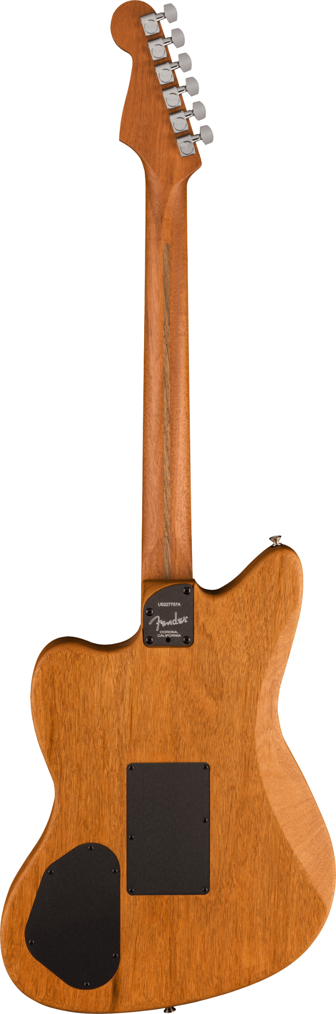 Fender American Acoustasonic Jazzmaster All-Mahogany - Bourbon Burst