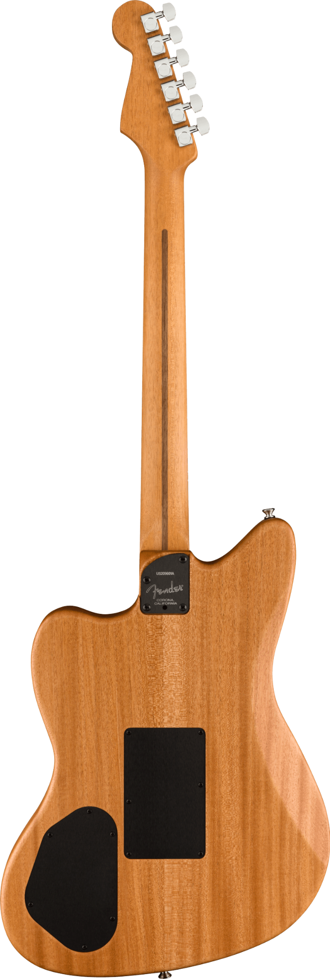 Fender American Acoustasonic Jazzmaster - Natural - Ebony Fingerboard