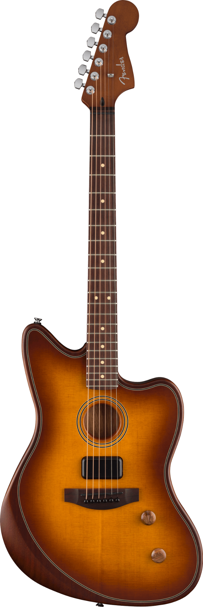 Fender Acoustasonic Standard Jazzmaster - Honey Burst