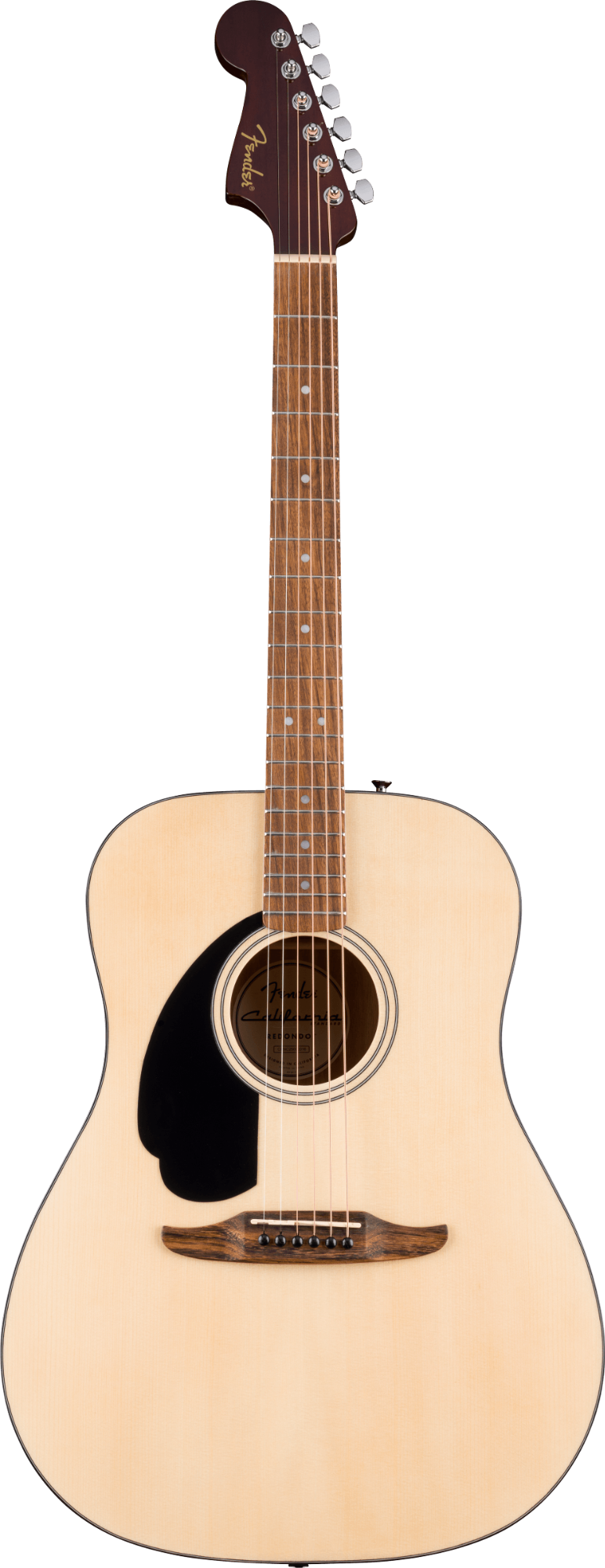 Fender California Standard Redondo Left-Handed - Spruce Top - Black Pickguard - Natural