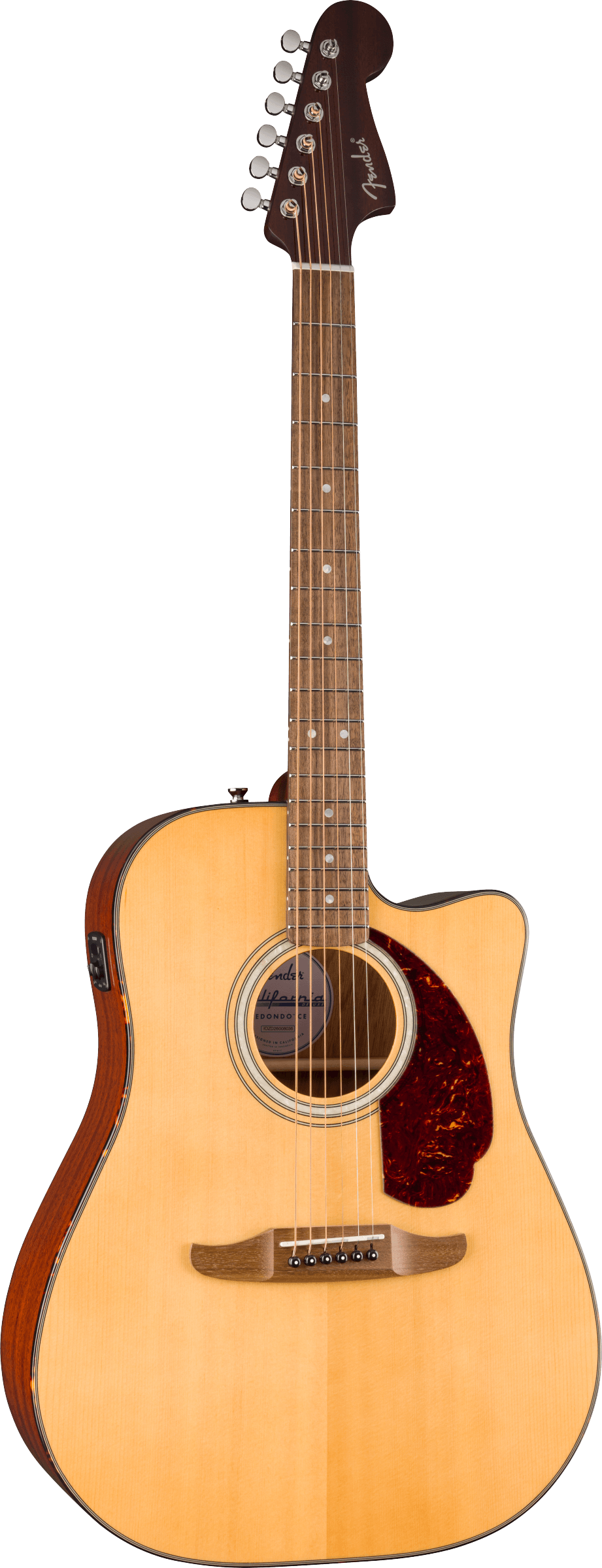 Fender California Deluxe Redondo CE - Walnut Fingerboard - Natural