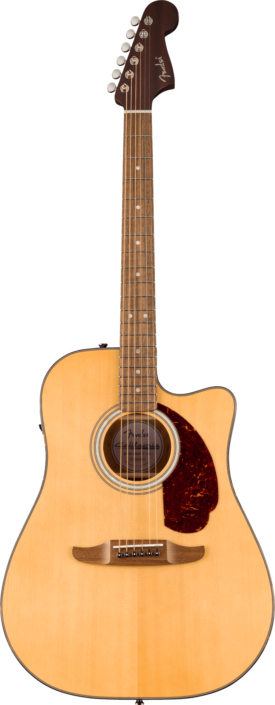 Fender California Deluxe Redondo CE - Walnut Fingerboard - Natural